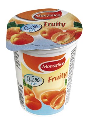 FRUITY MONDELICE STRAW./PEACH P.FRUIT/PINEAPLE MELON 250G  