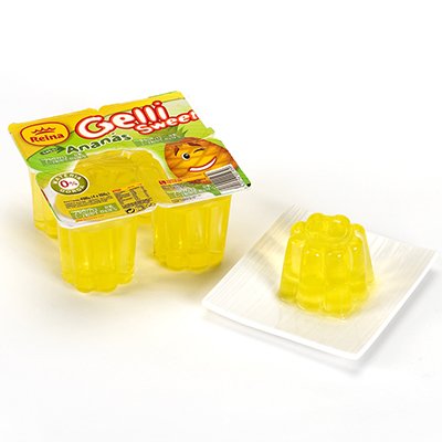 JELLY GELLI-SWEET PINEAPPLE REINA 4X100G          