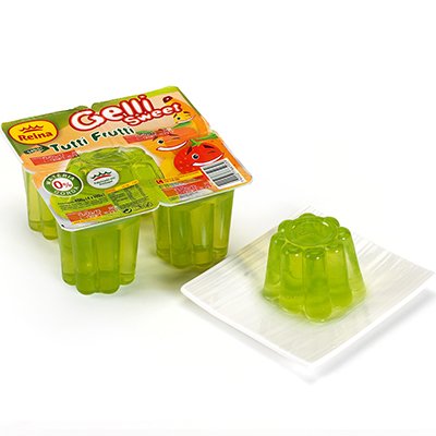 JELLY GELLI-SWEET TUTTI-FRUTTI REINA 4X100G         